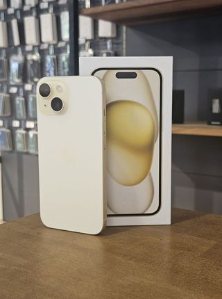 IPHONE 15 128GB GIALLO BATTERIA 100%