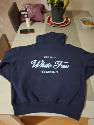 Sudadera White Fox Azul