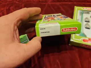 3 squadre Subbuteo Juventus Real Madrid