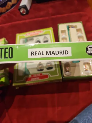 3 squadre Subbuteo Juventus Real Madrid
