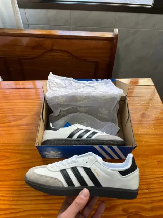 Adidas Samba Originals Blancas Talla 38