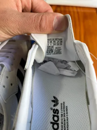 Adidas Samba Originals Blancas Talla 38