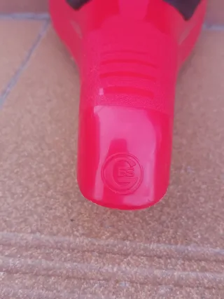 Sillín Ges Spider rojo y negro