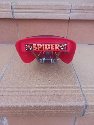 Sillín Ges Spider rojo y negro