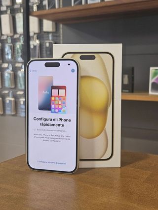 IPHONE 15 256GB GIALLO BATTERIA 88%