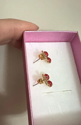 Orecchini Ciliegie Coin