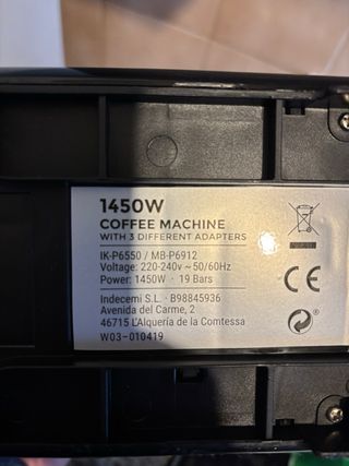 Cafetera IKOHS Cápsulas