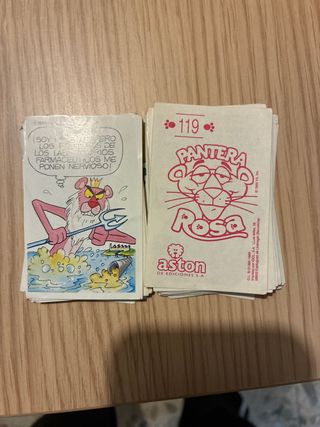Cromos Pantera Rosa - Colección Total 47