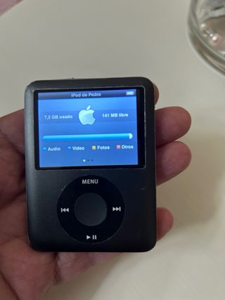 iPod Nano 3ª Gen Gris Batería CAMBIADA y 8 Gb!!!