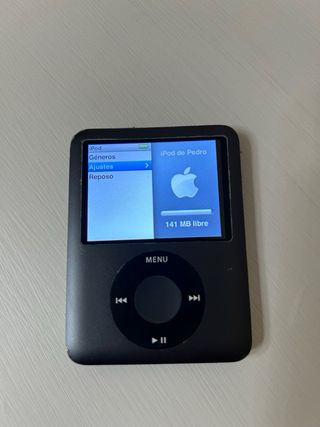 iPod Nano 3ª Gen Gris Batería CAMBIADA y 8 Gb!!!