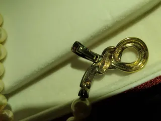 Collar Majorica Perlas Doradas