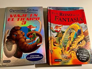 Pack 2 libros de Geronimo Stilton