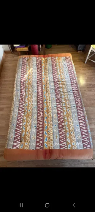 Sofá Cama 190x120cm Tela Multicolor