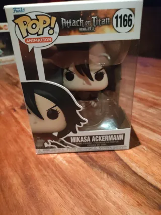 Pack Funko Pop! Attack on Titan Eren y Mikasa