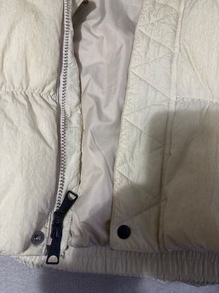 Chaqueta Jordan Plumas Beige