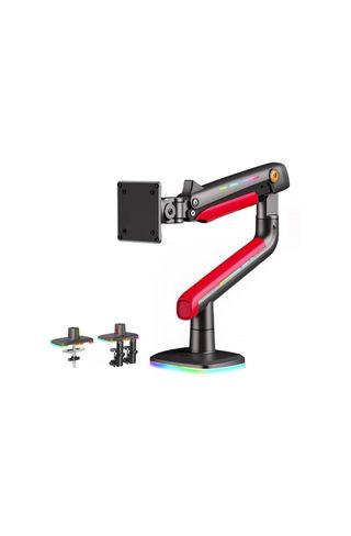 Braccio per Monitor Nero/Rosso