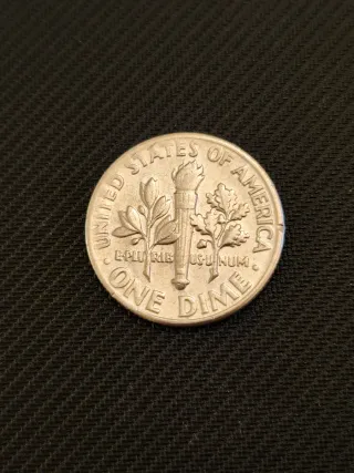 Lote 3 Monedas 10 Céntimos EE. UU. Roosevelt Dime