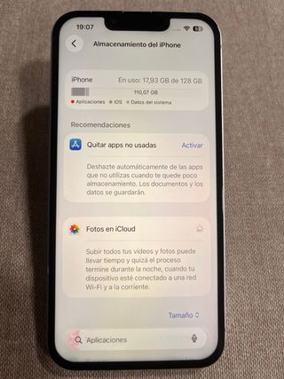 iPhone 13 Blanco 128 GB. Perfecto estado.