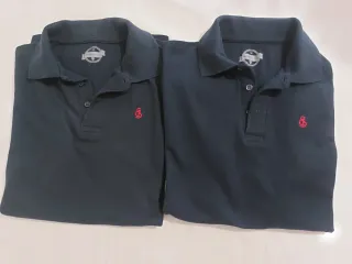 Dos polos oficiales Sevilla FC negros