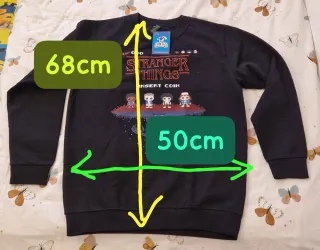 Sudadera Stranger Things Talla S NUEVA