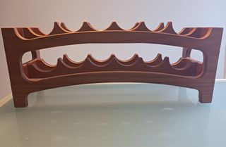 Botellero Madera Natural Apilable