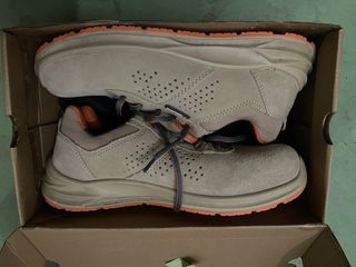 Zapatillas Bellota Seguridad Beige/Naranja