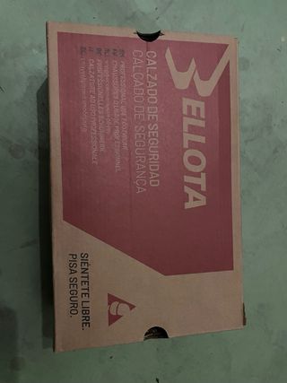 Zapatillas Bellota Seguridad Beige/Naranja