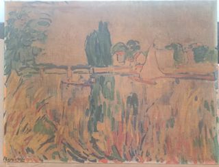 COPIA Vlaminck Barche - Pittura