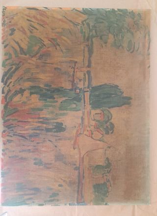 COPIA Vlaminck Barche - Pittura