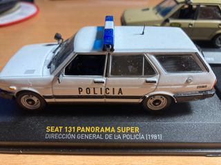 3 Coches Policía Nacional (SEAT, Talbot)