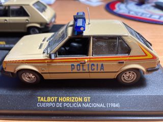 3 Coches Policía Nacional (SEAT, Talbot)