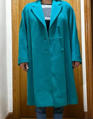 Abrigo mujer lana mohair. Hecho a medida