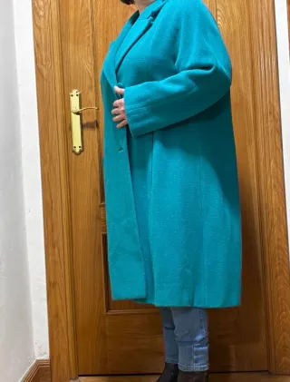 Abrigo mujer lana mohair. Hecho a medida