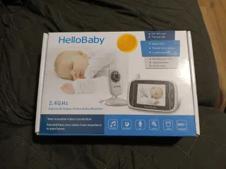 Vigilabebés HelloBaby 2.4GHz