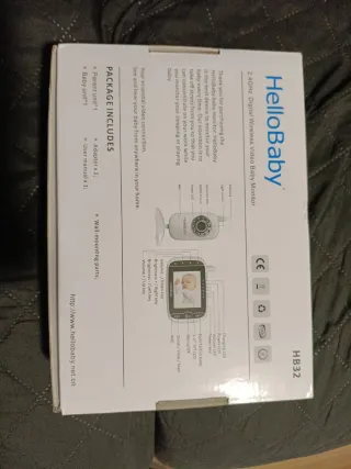 Vigilabebés HelloBaby 2.4GHz