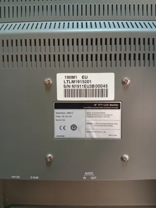 Monitor TFT LCD 19 Digital Square