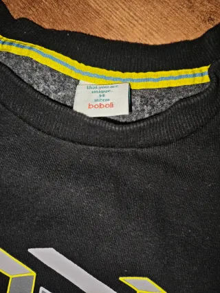 Conjunto chándal negro Boboli