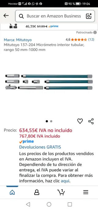 Herramientas de precisión Mitutoyo