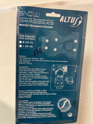 Crampones Nieve Hielo Altus -40°C