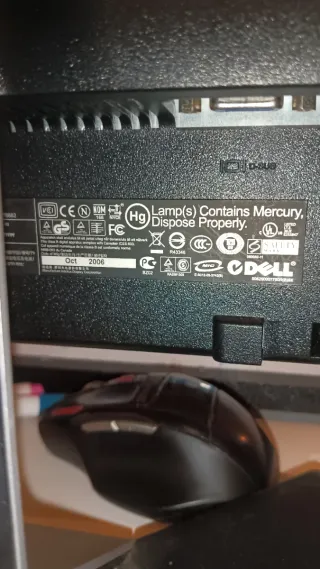 PC desktop Intel + Monitor Dell Nero