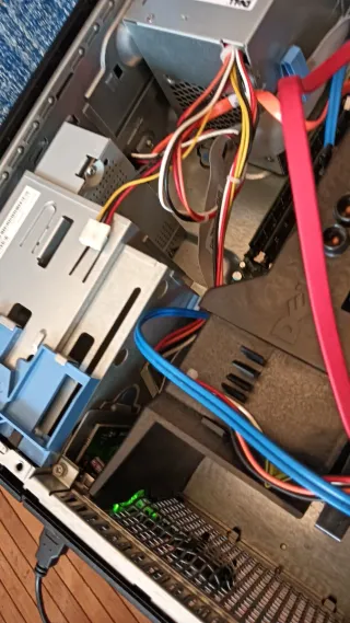 PC desktop Intel + Monitor Dell Nero