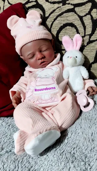 Bebé reborn silicona sistema pipi niña
