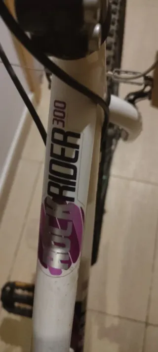 Bicicleta Btwin Niña 26 Blanca