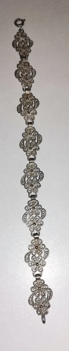 Pulsera Plata 925 Filigrana Cordobesa