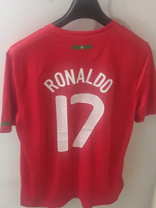 Camiseta Fútbol retro Portugal.CR17.XL