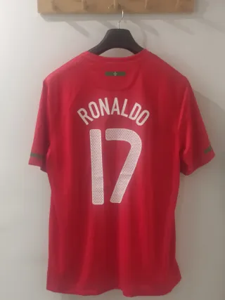 Camiseta Fútbol retro Portugal.CR17.XL