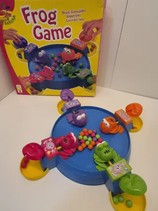 Juego Tragabolas Ranitas