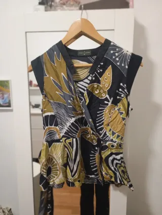 Blusa Roberto Verino Estampada