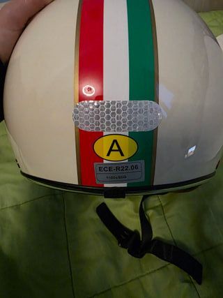Casco Retro Vintage Italia