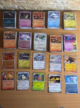Lotto 500 carte Pokémon miste